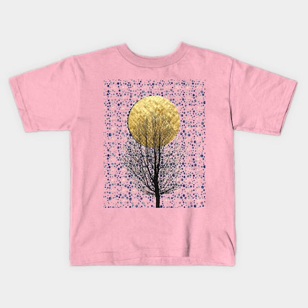 Dotted sky Kids T-Shirt by LanaBanana